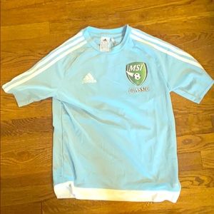 Adidas Msi shirt blue or pink
